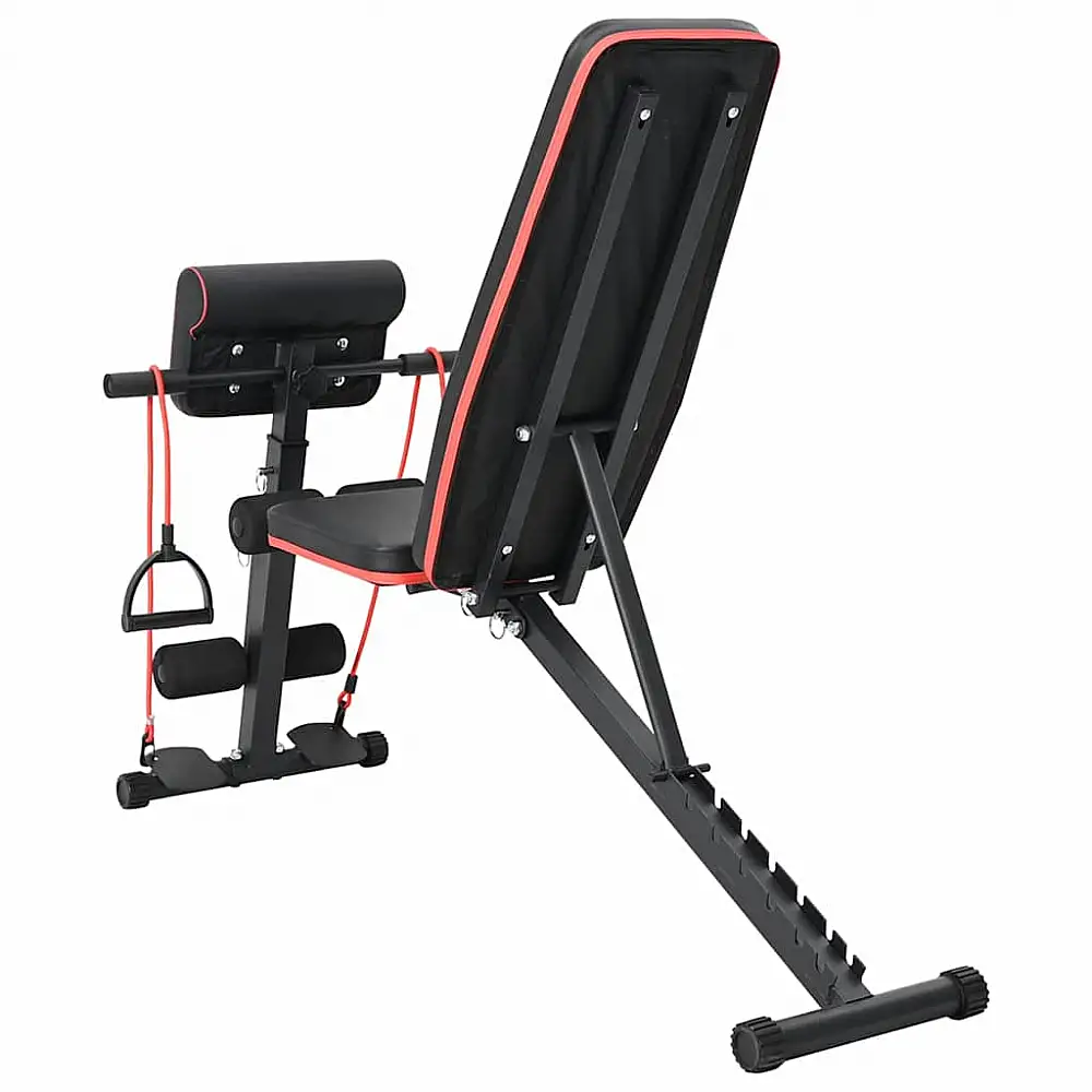 vidaXL Πάγκος Βαρών Μαύρο 131 x 41 x 100 εκ. 42007904