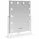 vidaXL Καθρέφτης Vanity LED Λευκός 44 x 10 x 53 εκ Γυαλί και Χάλυβας 42020525