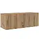 vidaXL Σετ επίπλου τηλεόρασης 4 pcs Artisan Oak Επεξεργασμένο ξύλο 3393263