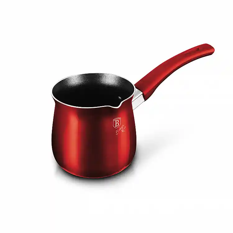 Berlinger Haus Μπρίκι Καφέ από Αλουμίνιο 660ml, Metallic Line Burgundy Edition BH-7868