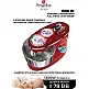 Berlinger Haus Κουζινομηχανή Μίξερ mixer 1300W με Ανοξείδωτο Κάδο 6L, Metallic Line Burgundy BH-9193
