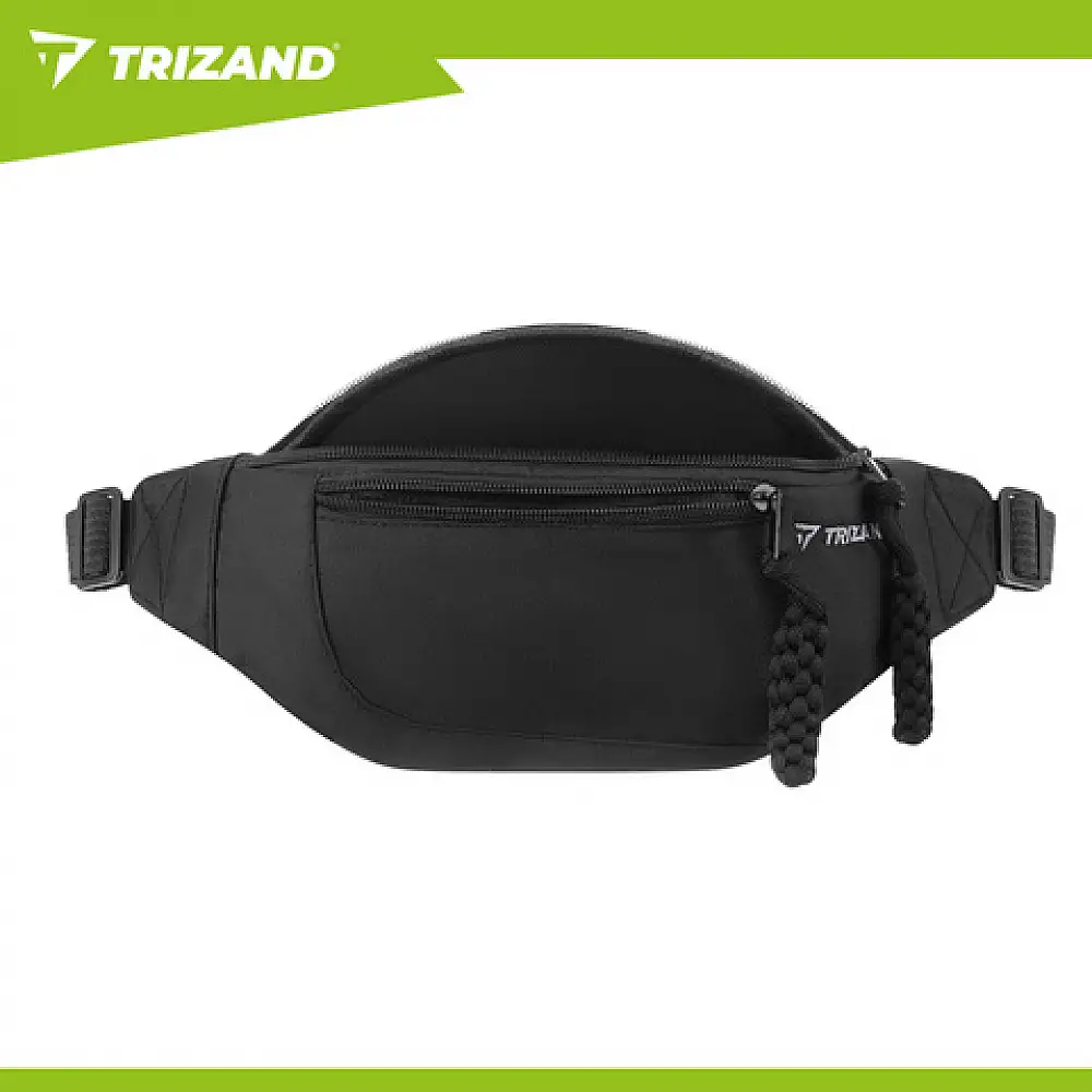 Trizand Τσαντάκι Μέσης Running Belt 2L Μαύρο Unisex 27408