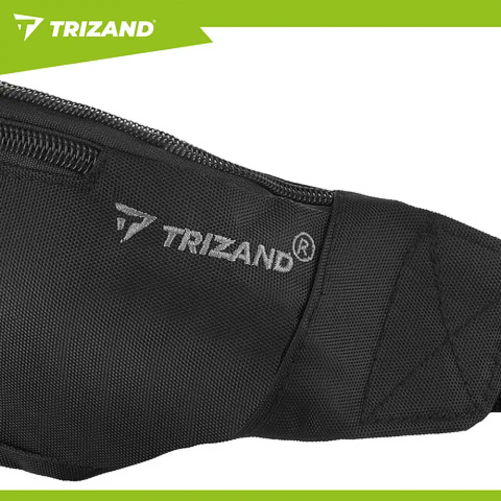 Trizand Τσαντάκι Μέσης Running Belt 2L Μαύρο Unisex 27408