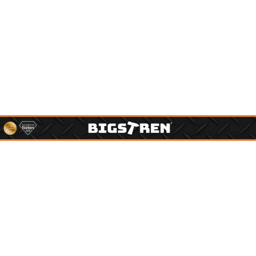 Bigstren Μεταλλική Ραφιέρα Αποθήκευσης Μαύρη 150x75x30 εκ. 5 Ράφια Βαρέως Τύπου 27341