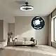 Cecotec Ανεμιστήρας Οροφής EnergySilence LampAero 770 LightDesign με Φωτισμό LED, Κινητήρα DC 25W, Τηλεχειριστήριο, Χρονοδιακόπτη και 6 Ταχύτητες CEC-123447