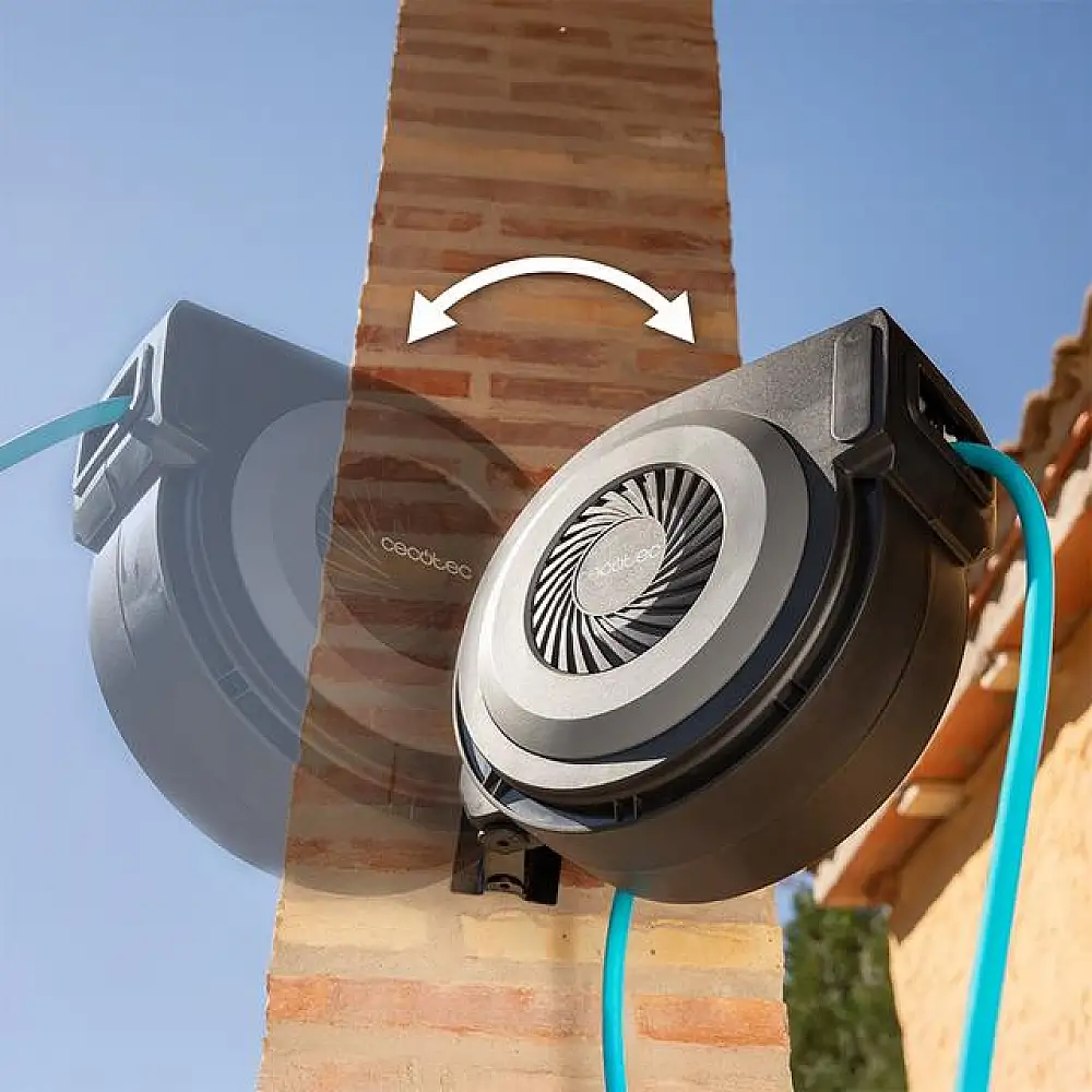 Cecotec Ανέμη Λάστιχου 10m Hydroshell 100 Pro Αυτόματο με Slow Return και Smooth Technology CEC-114305