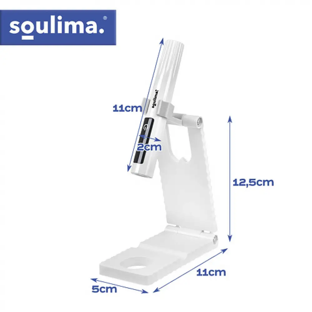 Soulima Λάμπα UV LED νυχιών MINI 3W με βάση, LCD, USB-C 27771