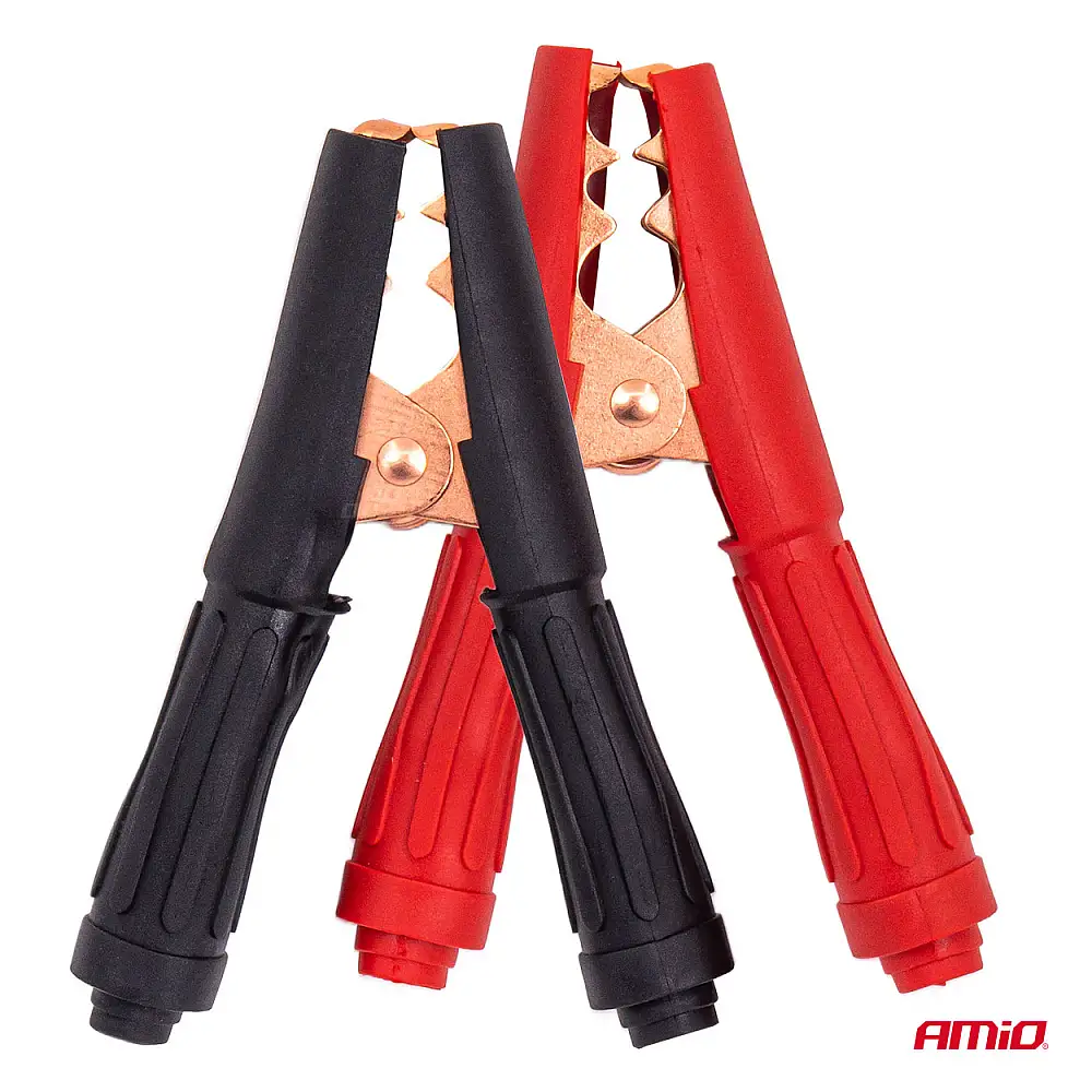 AMIO Σετ 2 τμχ Λαβίδες Μπαταρίας Αυτοκινήτου 170 mm 400 A 04435