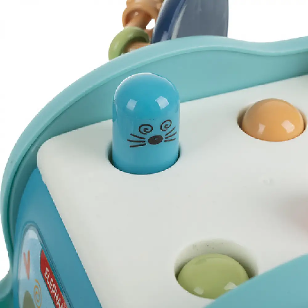 Kruzzel Εκπαιδευτικός Ελέφαντας Montessori Ταξινόμησης Σχημάτων 26287