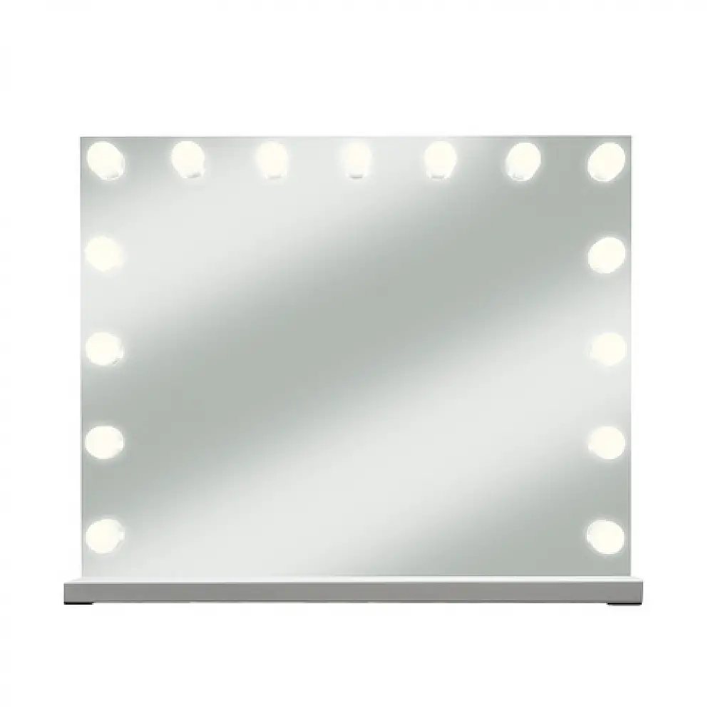 Soulima Καθρέπτης Μακιγιάζ Τοίχου 58x46cm με Ρυθμιζόμενο Φωτισμό LED 26129