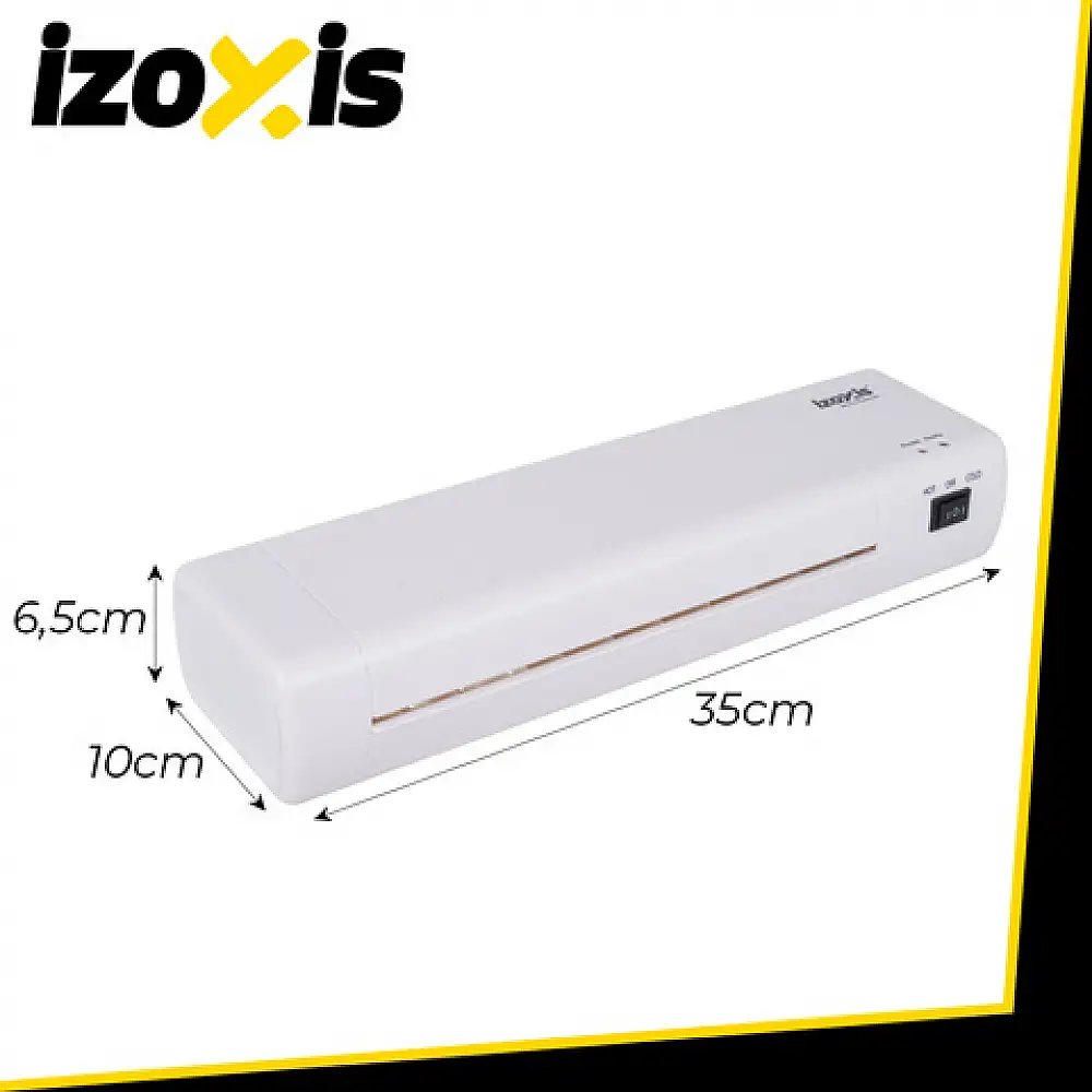 Izoxis Πλαστικοποιητής Λαμιναρισμάτος 4-σε-1 500W για A4 με Ενσωματωμένο Κοπτικό & Στρογγυλετή Γωνιών 25417