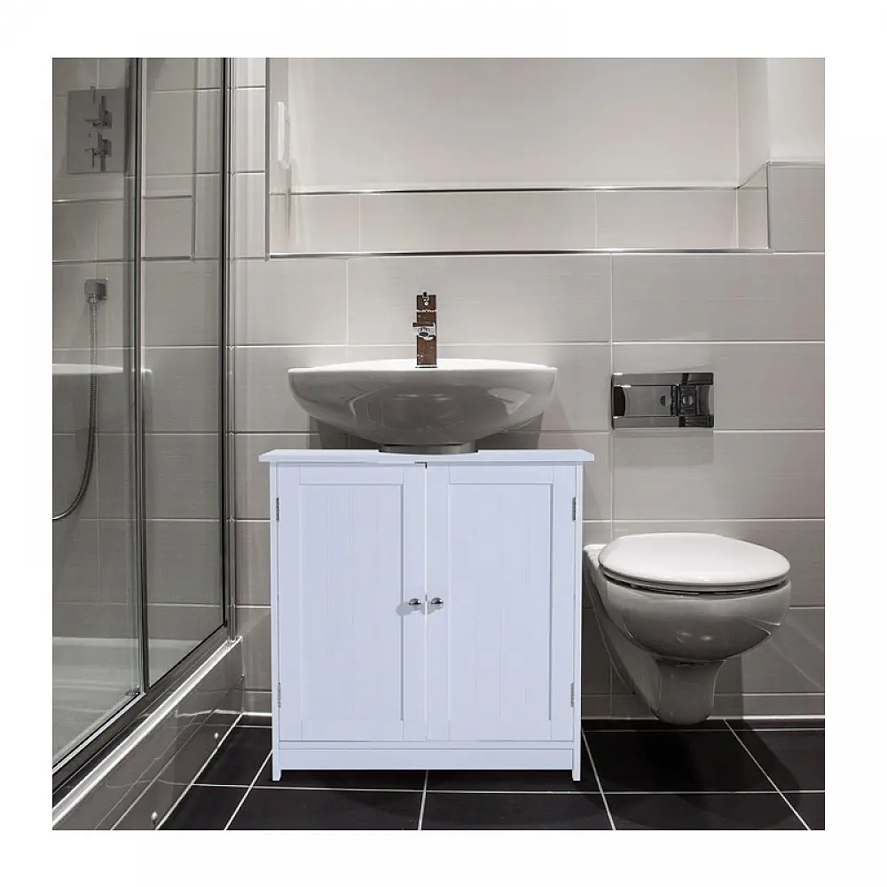 Ντουλάπι Νιπτήρα 60 x 60 x 30 cm HOMCOM 834-079