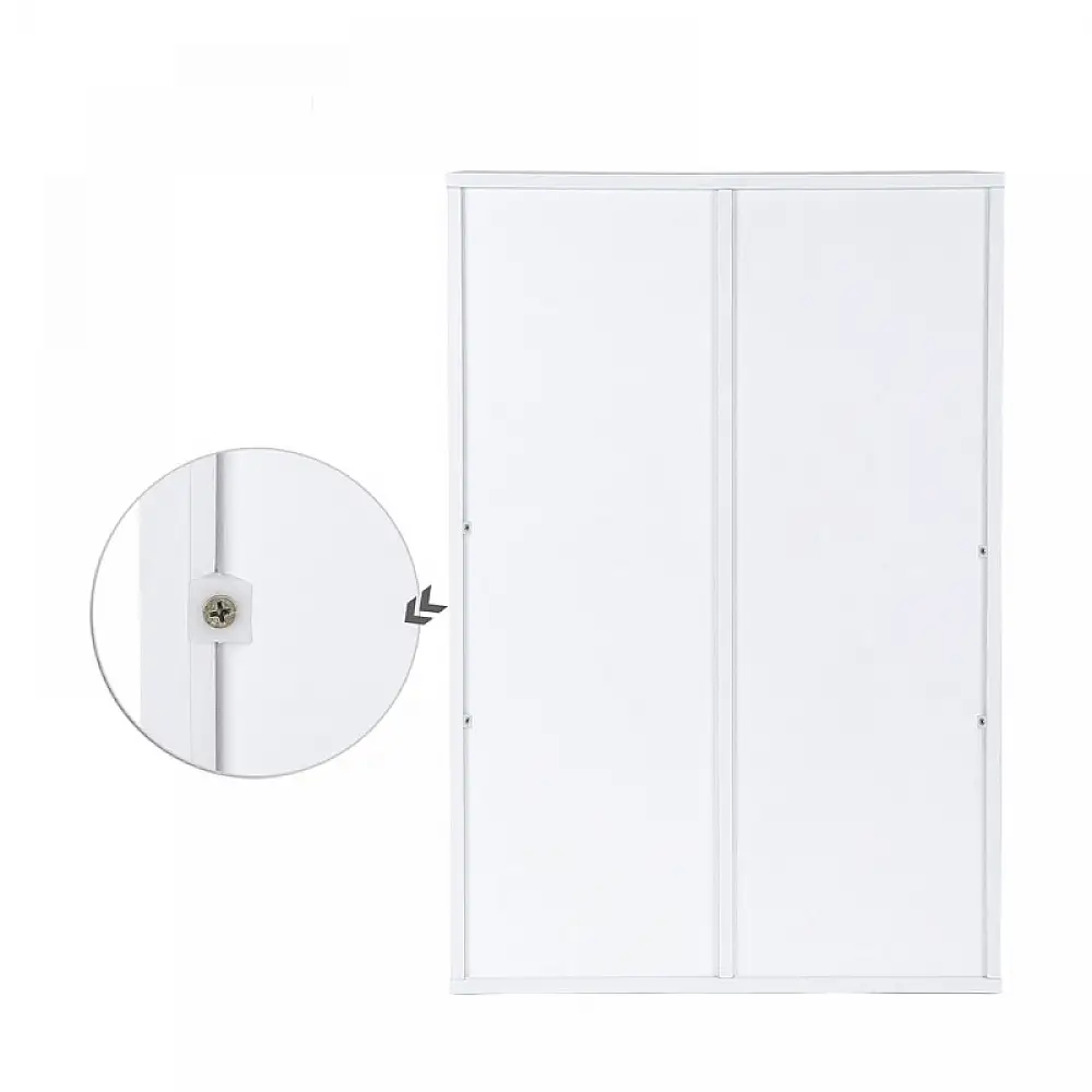 Ξύλινη Βιβλιοθήκη με 6 Ράφια 65.5 x 30 x 97.5 cm Χρώματος Λευκό VASAGLE LBC203D