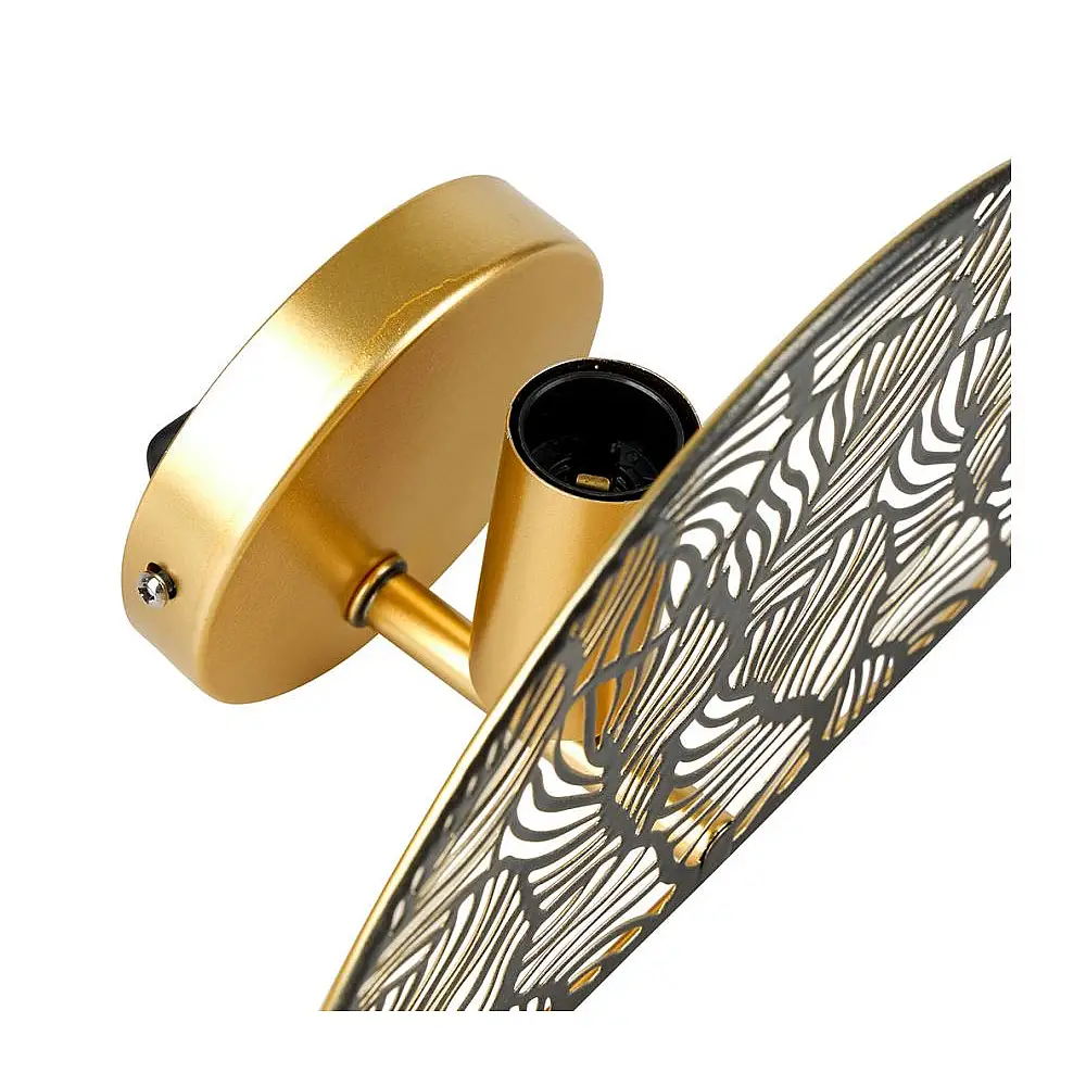 Ostaria Απλίκα Μεταλλική 'Calathea' Μαύρη Χρυσή -37763