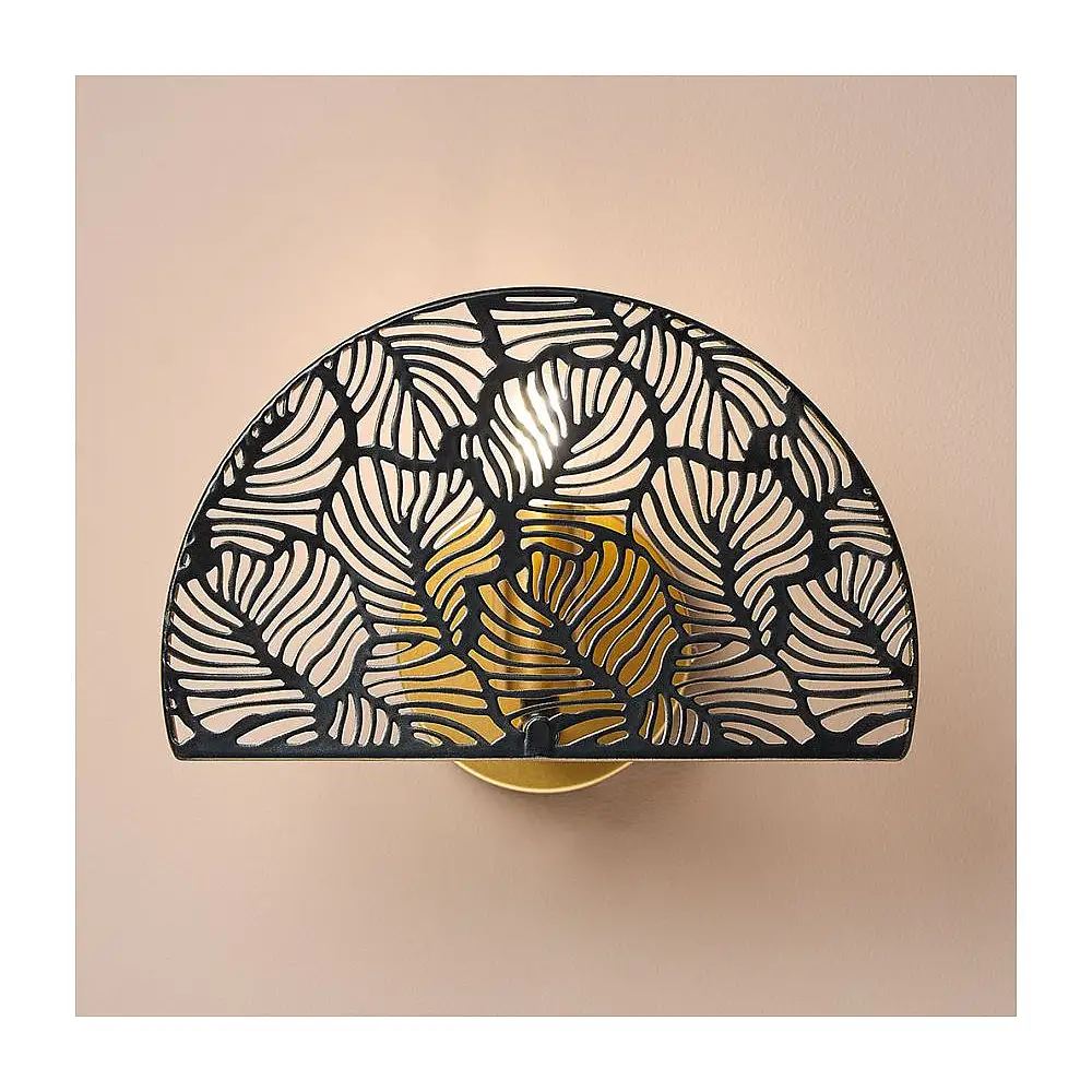Ostaria Απλίκα Μεταλλική 'Calathea' Μαύρη Χρυσή -37763