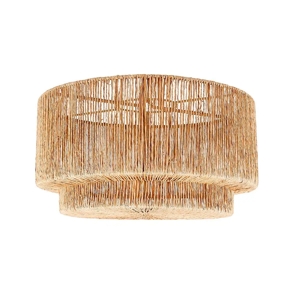 Ostaria Μη Ηλεκτρικό Φωτιστικό Ανάρτησης Jute 'Gaïa' Μπεζ -37729