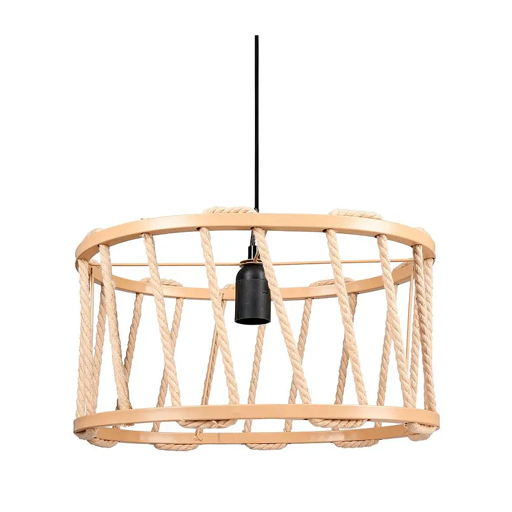 Ostaria Κρεμαστό Φωτιστικό Κορδόνι 'Malo' Φυσικό 19.5εκ -37510