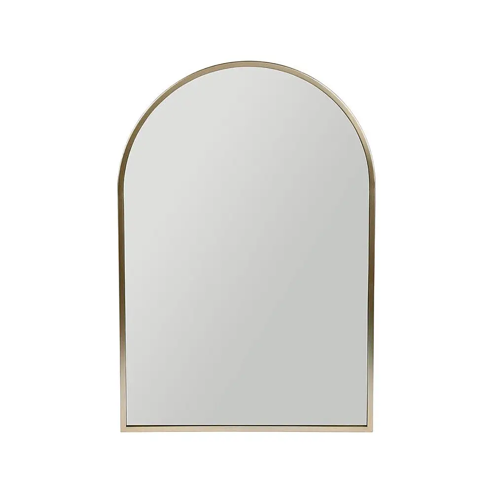 Ostaria Καθρέφτης Μεταλλικός 'Αψίδα' Χρυσός -37068