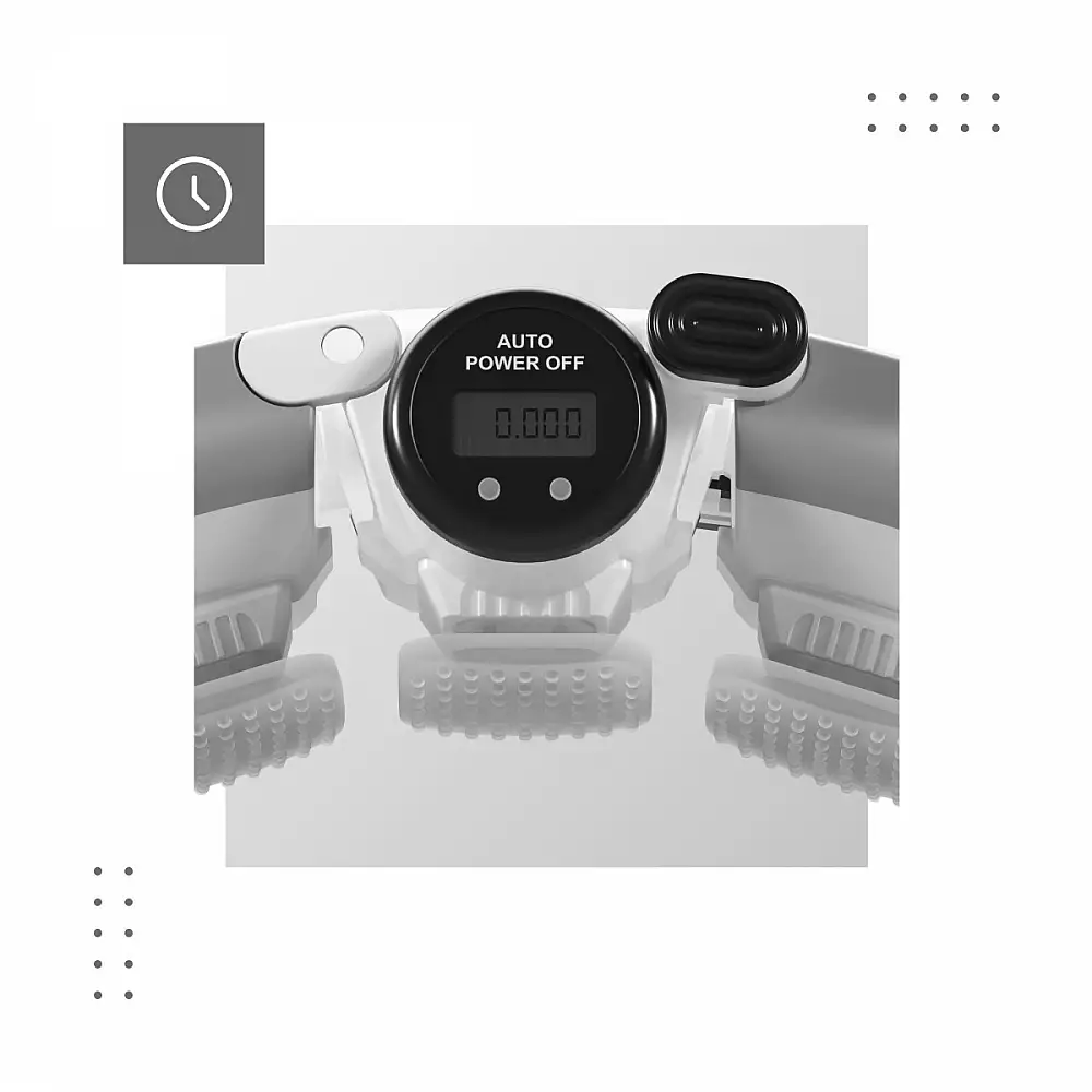 Athler Στεφάνι Εξάσκησης hula hoop Emu 30 με LCD Οθόνη και Ρυθμιζόμενη Διάμετρο 50-140 εκ. 5903796014273