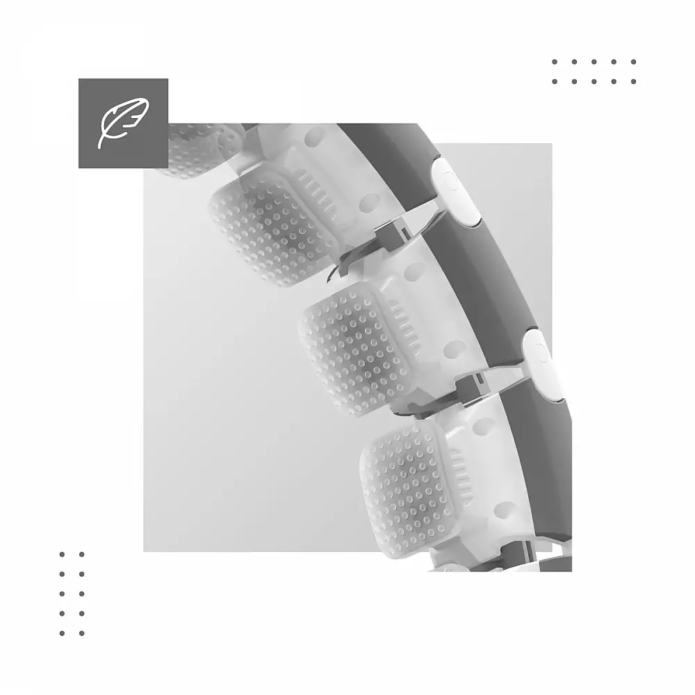 Athler Στεφάνι Εξάσκησης hula hoop Emu 30 με LCD Οθόνη και Ρυθμιζόμενη Διάμετρο 50-140 εκ. 5903796014273