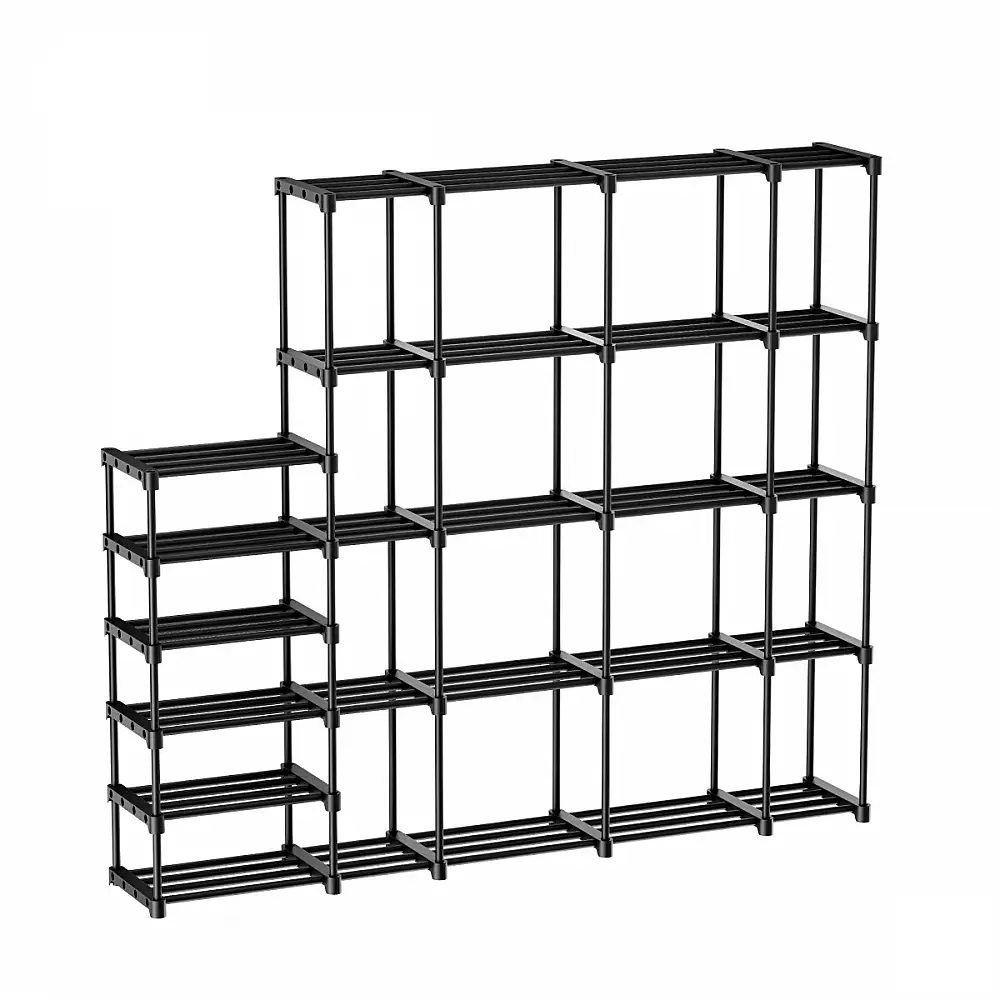 Μεταλλική Κρεμάστρα Ρυθμιζόμενη Keeper 6.0 80 x 150 x 30cm - Μαύρο 5903796013801 MarkAdler