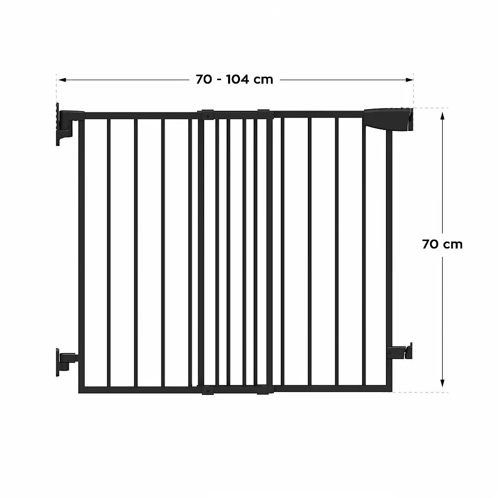 Tulano Θύρα Ασφαλείας Guardian 1.0 Μαύρη 5903796017717