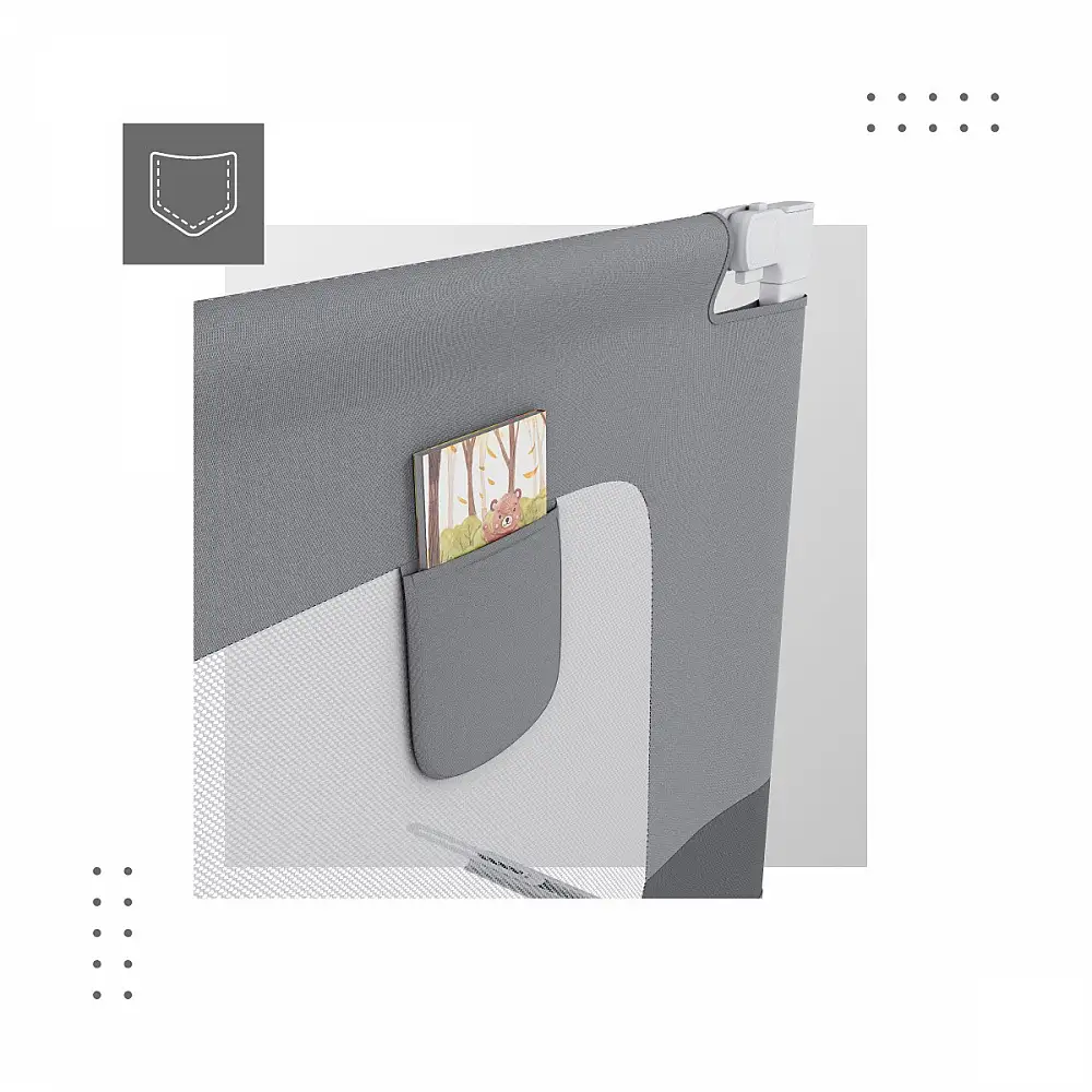 Tulano Προστατευτικό Κάγκελο Κρεβατιού 200 εκ. Cover 40 5903796014495