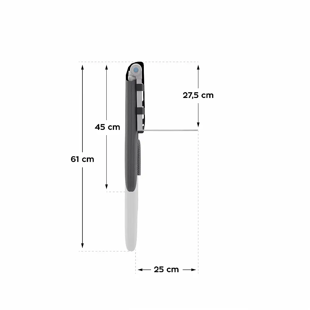 Tulano Προστατευτικό Κιγκλίδωμα Κρεβατιού 150 cm Cover 30 Γκρι 5903796017571