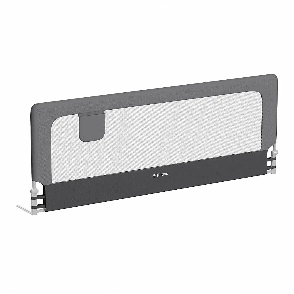 Tulano Προστατευτικό Κιγκλίδωμα Κρεβατιού 200cm Cover 30 Γκρι 5903796017588