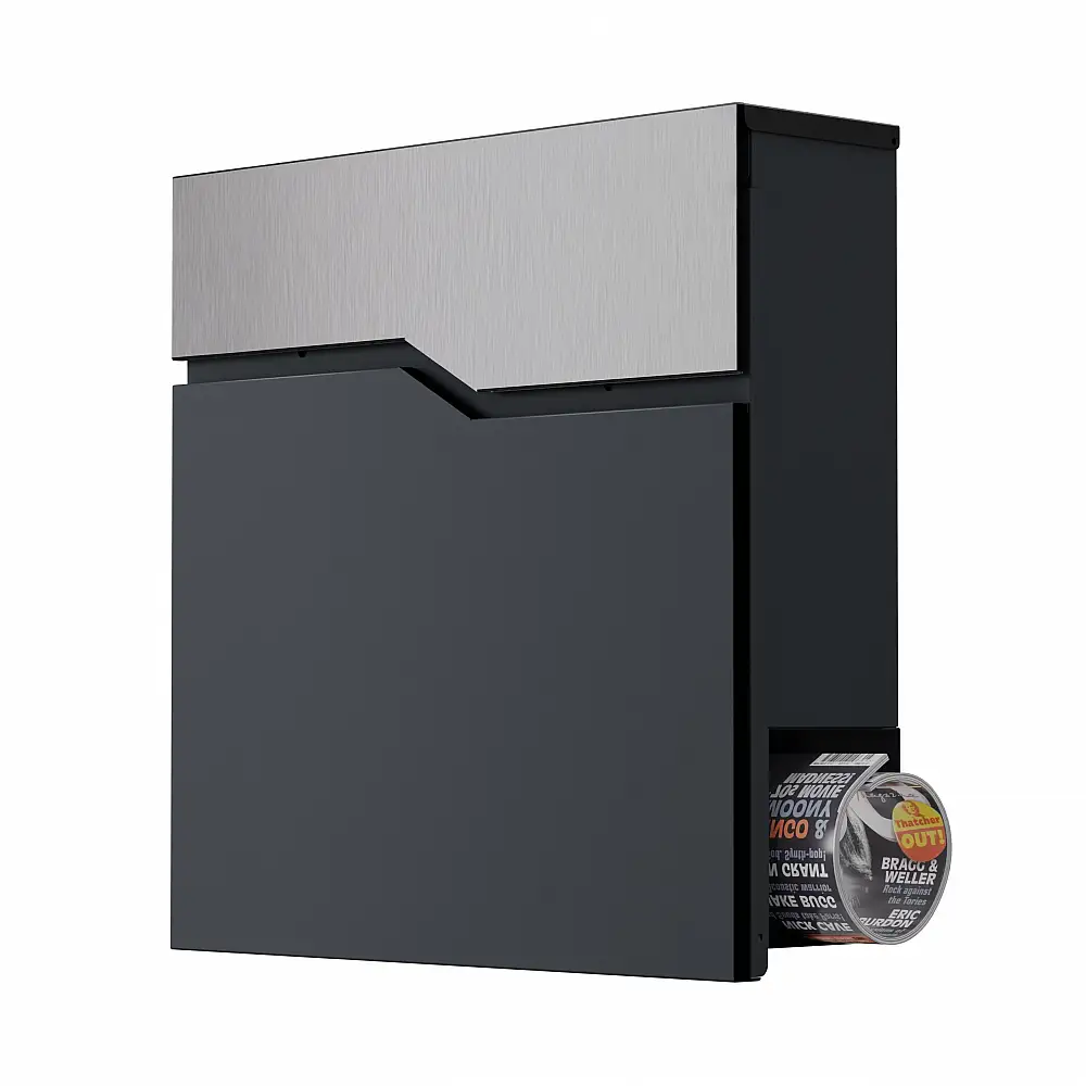 Gregman Γραμματοκιβώτιο Post 50 Γκρι 5903796017694