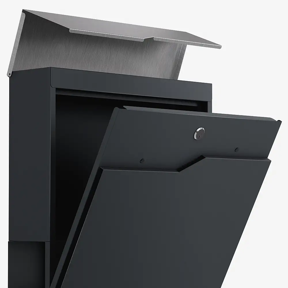 Gregman Γραμματοκιβώτιο Post 50 Γκρι 5903796017694