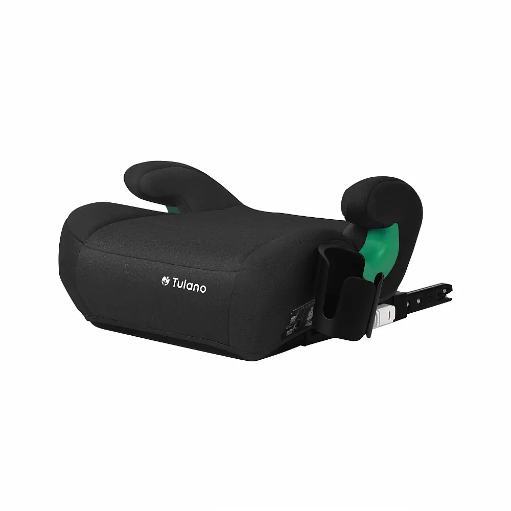 Tulano Παιδικό Κάθισμα Αυτοκινήτου ISOFIX 125-150cm Cabby 35 Μαύρο 5903796017991