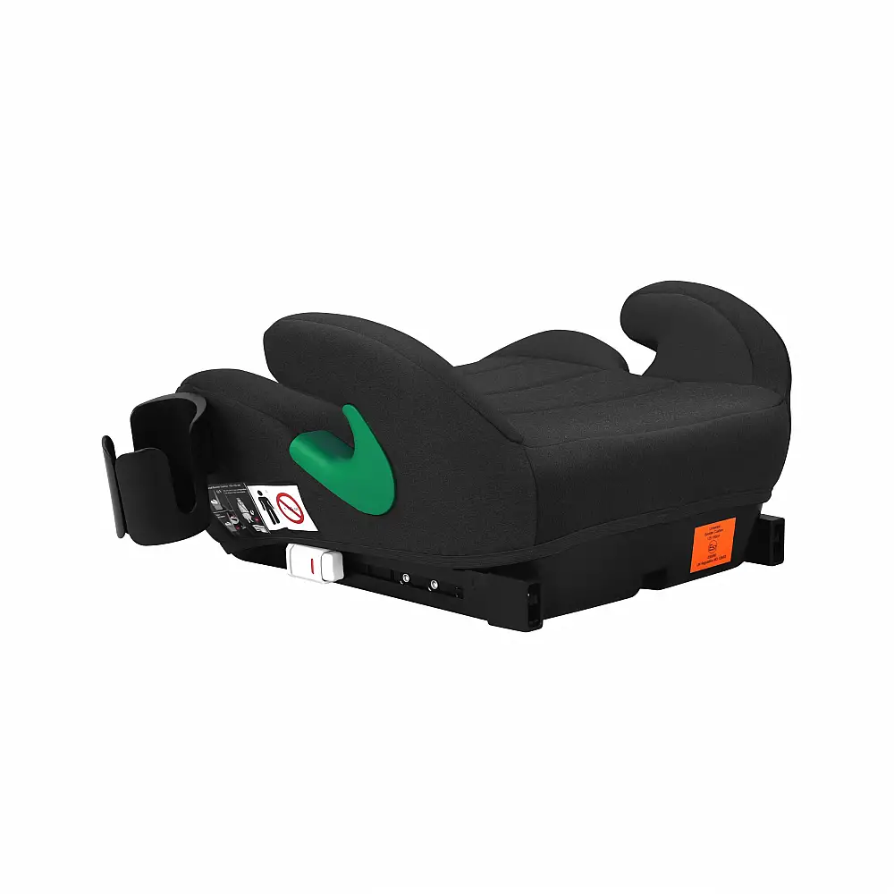 Tulano Παιδικό Κάθισμα Αυτοκινήτου ISOFIX 125-150cm Cabby 35 Μαύρο 5903796017991