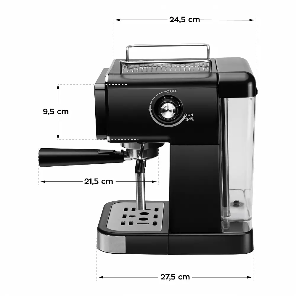 Vertenz Καφετιέρα Espresso 1350 W 20 Bar Thermoblock Puro 40 5903796018561