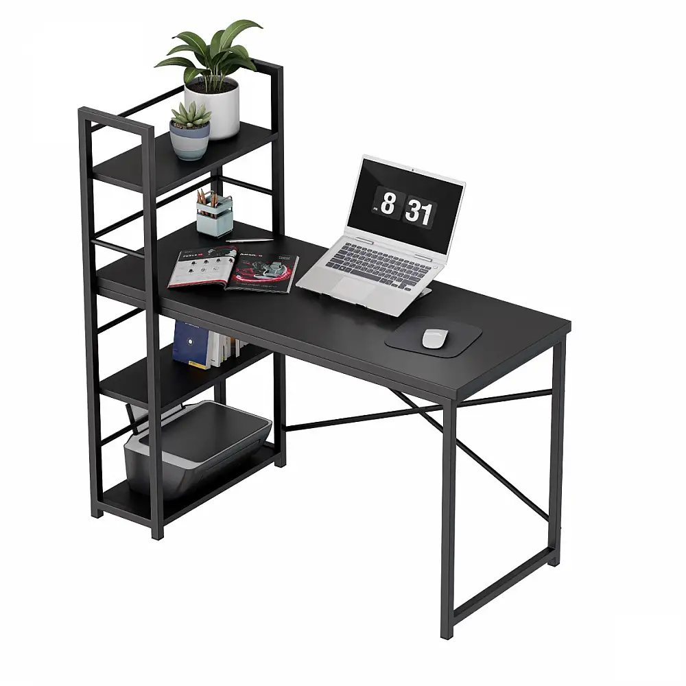 MarkAdler Βιβλιοθήκη Leader 4.0 με Διαστάσεις 80x40x180 εκ. Μαύρη 5903796016314