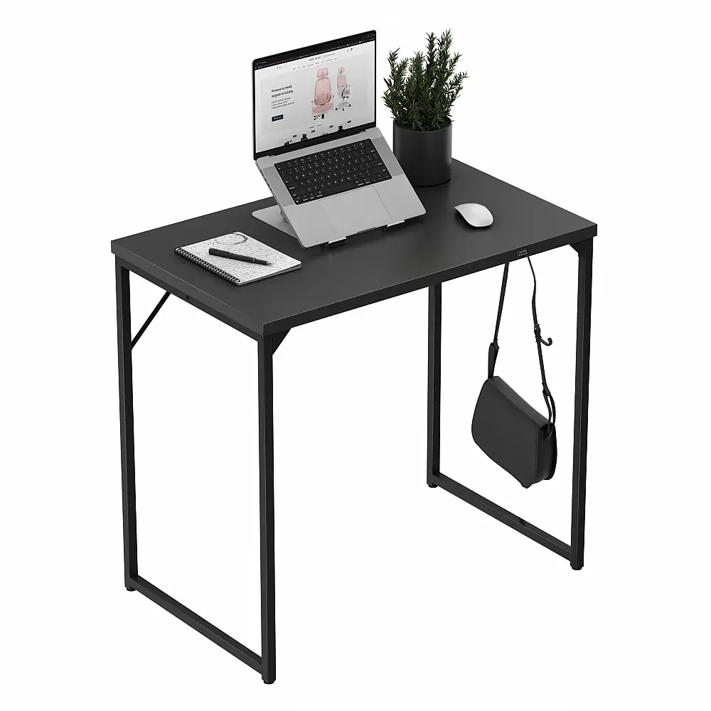 MarkAdler Γραφείο Leader 1.3 Μαύρο με Διαστάσεις: 120x60x75εκ 5903796019285