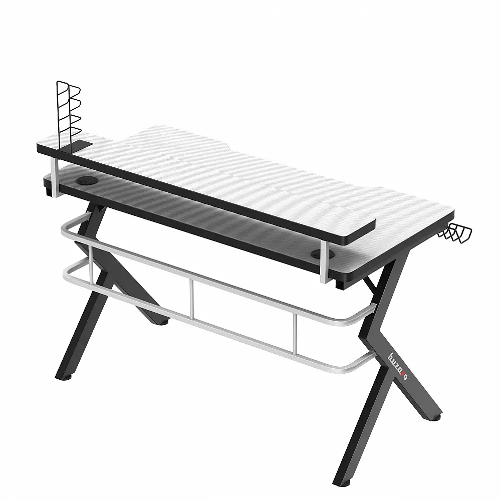 Huzaro Γραφείο Gaming Hero 5.0 Λευκό με Διάστασεις 120x60εκ 5907564629850