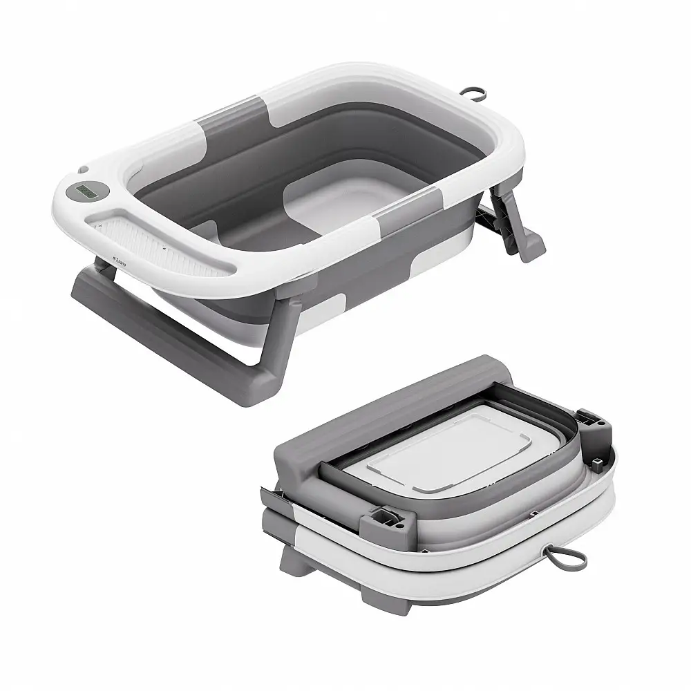 Tulano Πτυσσόμενη Μπανιέρα Wanienka 25 Γκρι 5903796016741