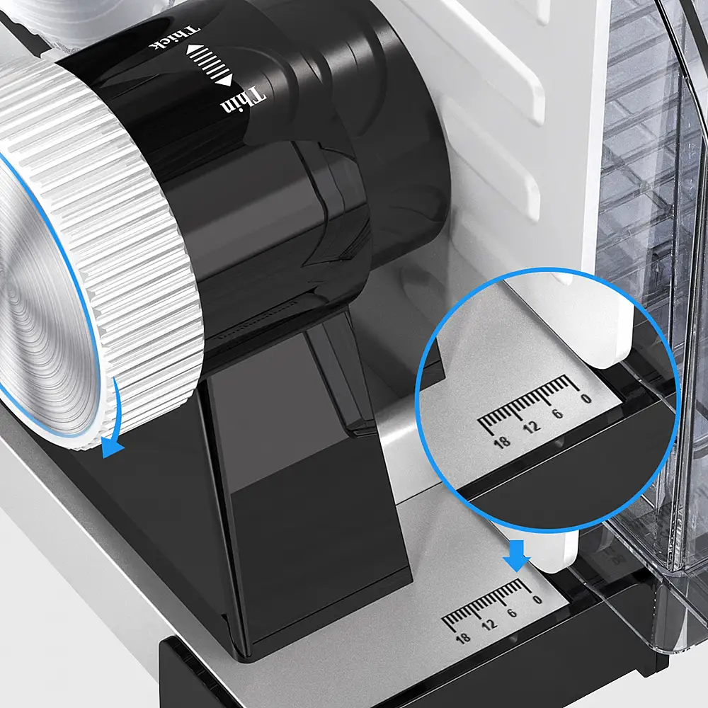 Vertenz Ηλεκτρική Μηχανή Κοπής Αλλαντικών - Τυριών και Ψωμιού Ρύθμιση Κοπής έως 18mm Snip 40 5903796019384