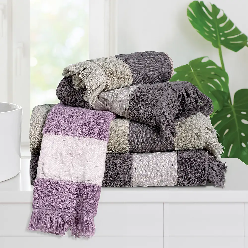 DAS HOME Σετ Πετσέτες 3 Τεμάχια Daily 0745 Taupe 530708180745