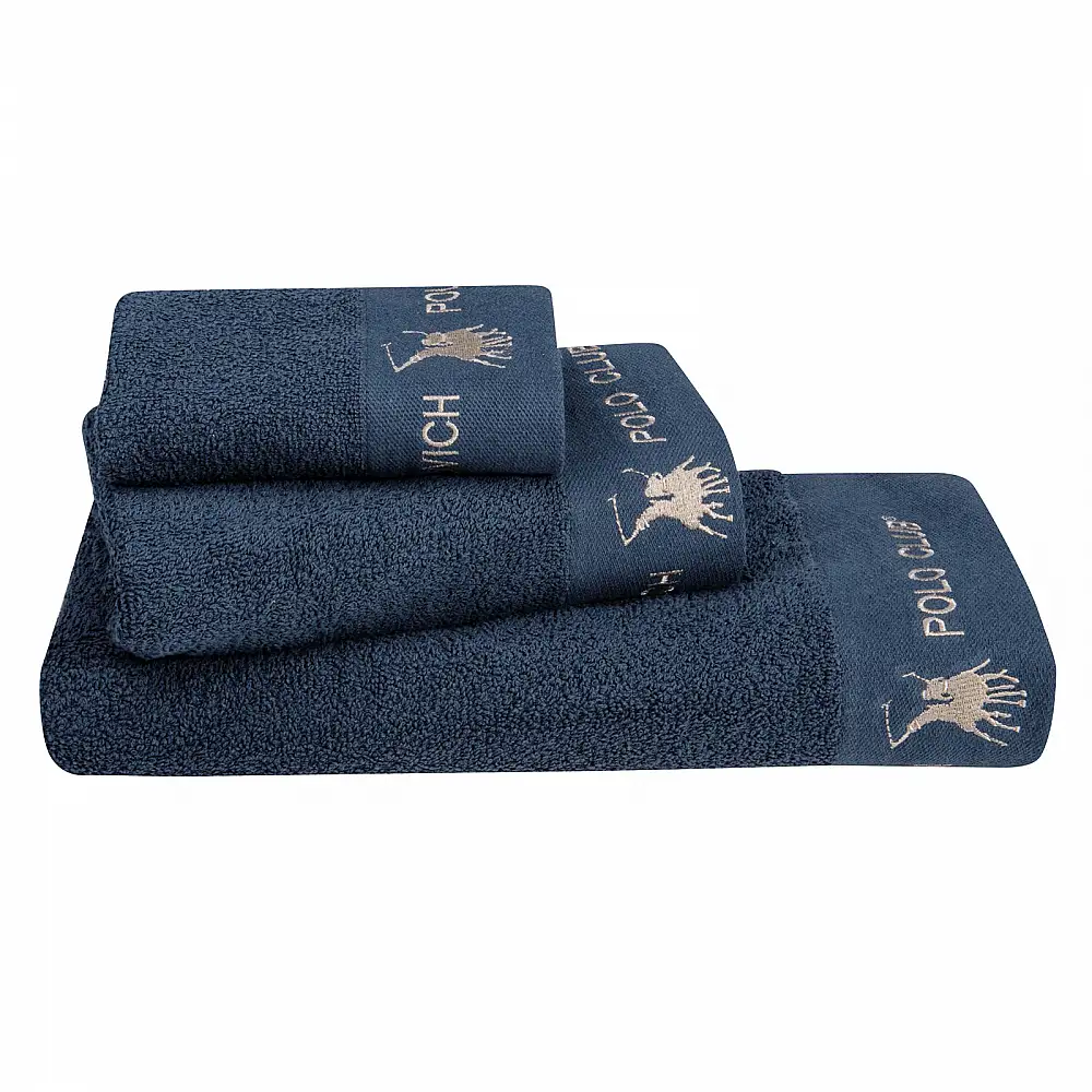 GREENWICH POLO CLUB Σετ Πετσέτες 3 Τεμαχίων 2666 Μπλε 230708002666