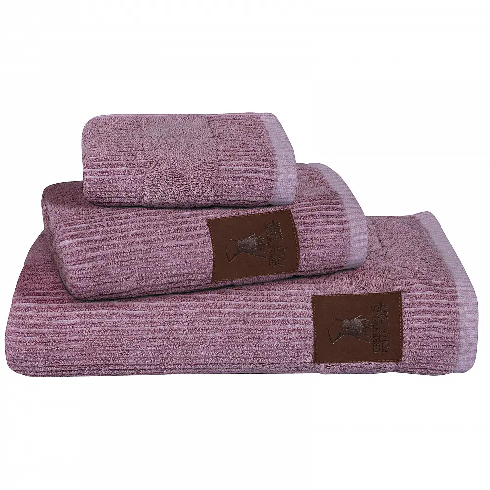 GREENWICH POLO CLUB Σετ Πετσέτες 3 Τεμαχίων 3045 Ρόδι 230708003045