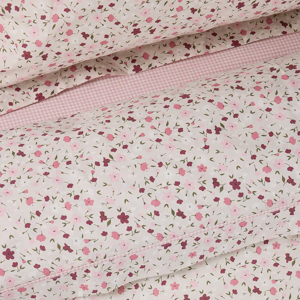 DAS HOME Σετ Σεντόνια King Daily σε Ροζ και Taupe 502109303170