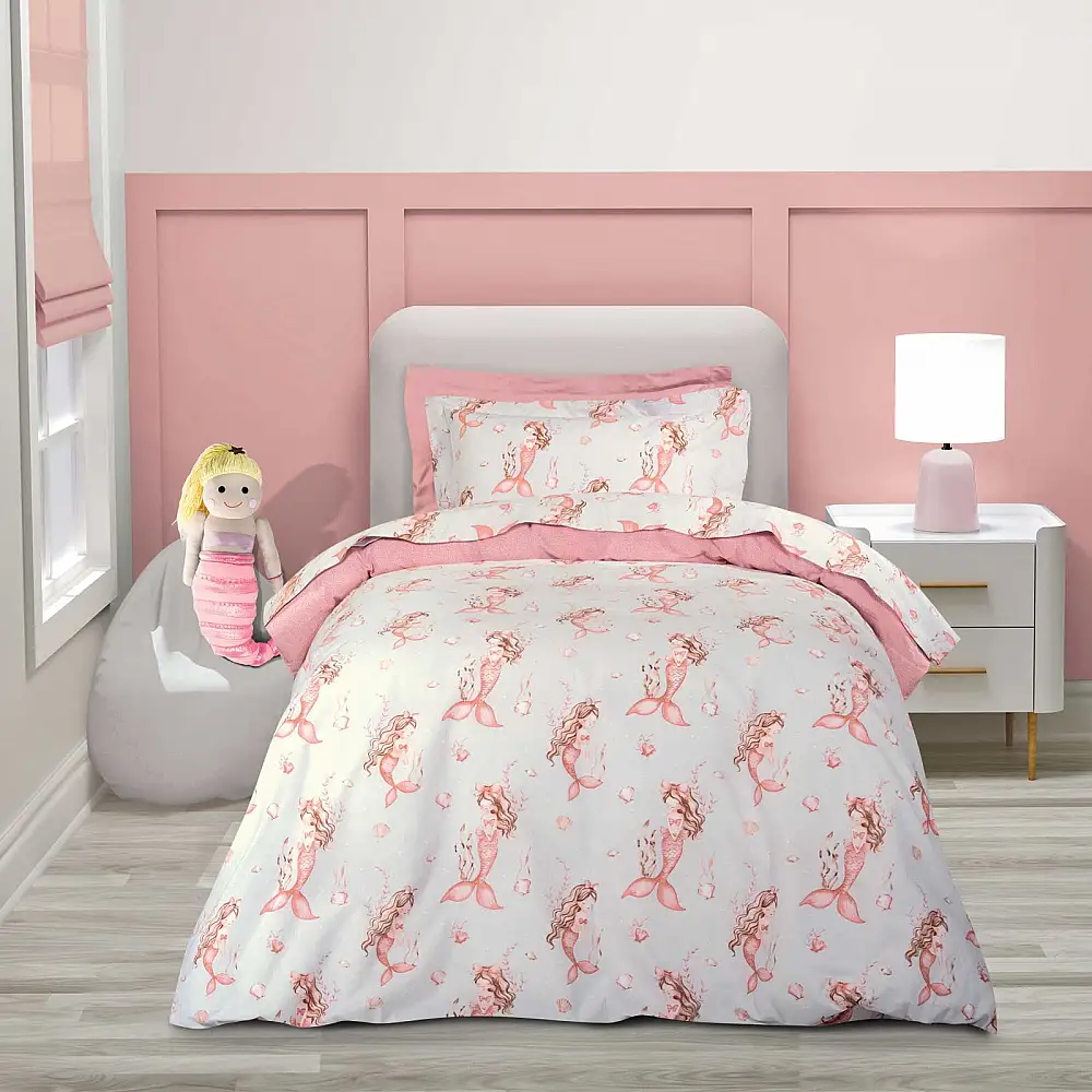 GREENWICH POLO CLUB Μονά Σεντόνια Essential σε Γκρι και Ροζ 202109108853