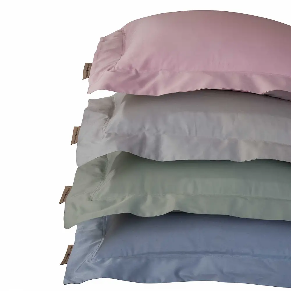 GREENWICH POLO CLUB Σετ Μαξιλαροθήκες σε Απαλή Γκρι Απόχρωση 233507002255