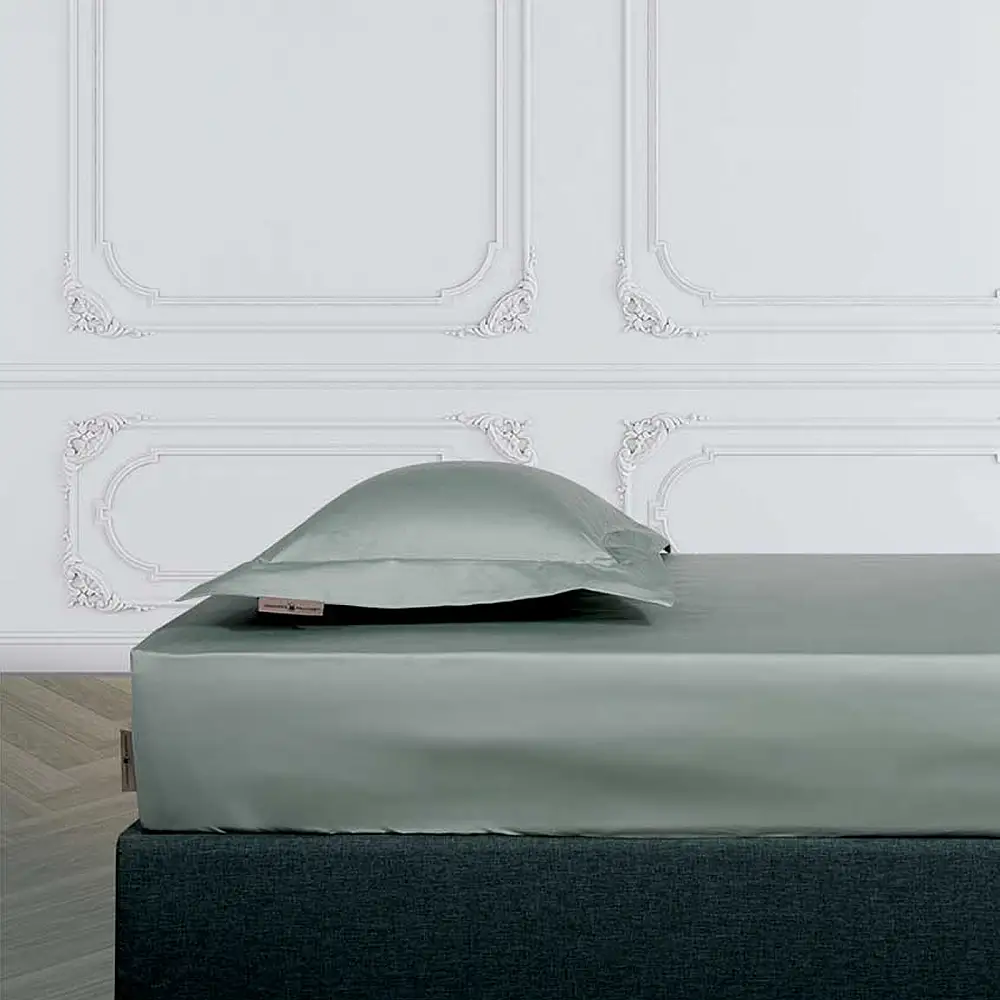 GREENWICH POLO CLUB Υπερδίπλο Σεντόνι με Λάστιχο Dusty Mint 222162002252