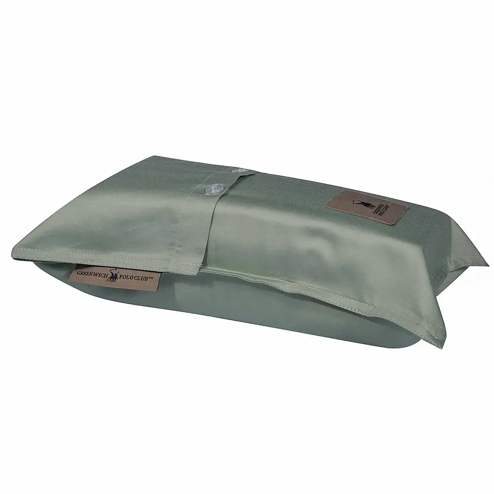 GREENWICH POLO CLUB Υπερδίπλο Σεντόνι με Λάστιχο Dusty Mint 222162002252