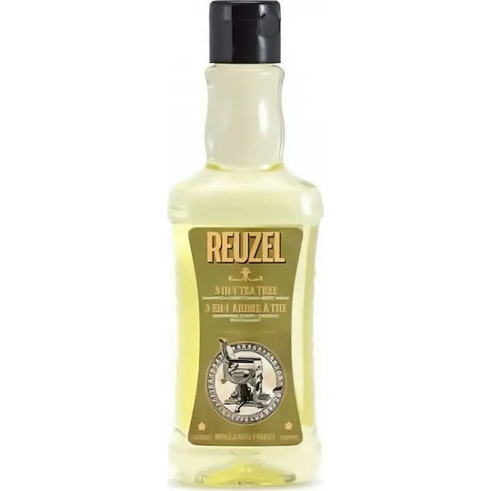 Reuzel 3in1 Tea Tree Αφρόλουτρο για Άνδρες για Μαλλιά & Σώμα 350ml 852968008976
