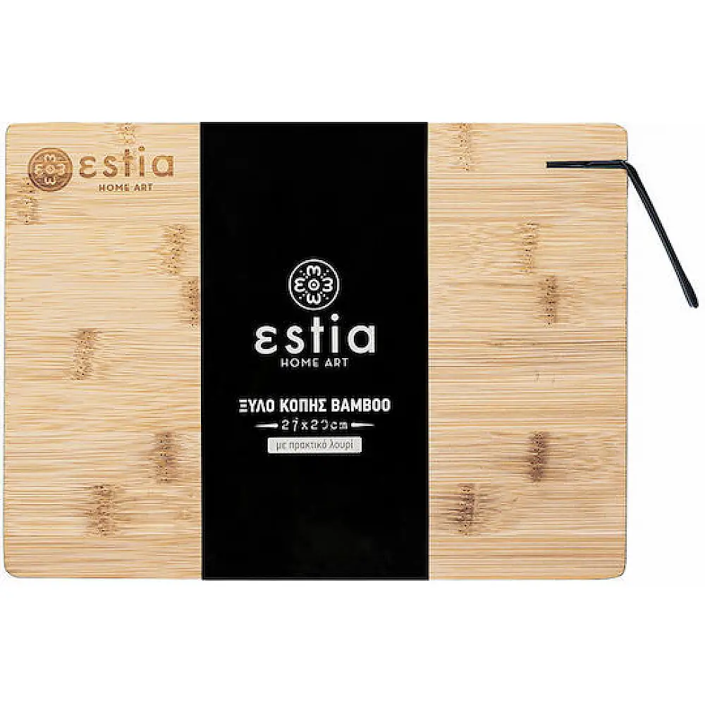 ESTIA Επιφάνεια Κοπής Bamboo Essentials 27x20cm 01-9168