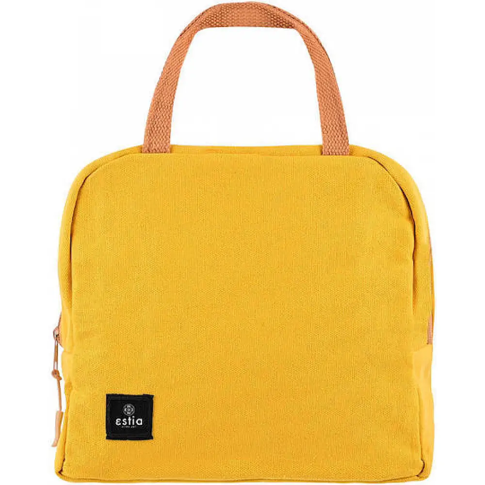 ESTIA Ισοθερμική Τσάντα Φαγητού "Save the Aegean" 6lt Κίτρινο Ανανάς 01-17040